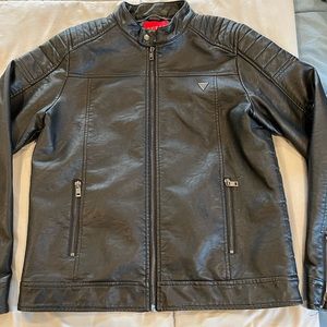 Guess faux leather jacket